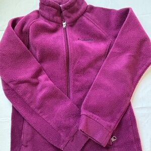 columbia fleece jacket, size medium (10/12)